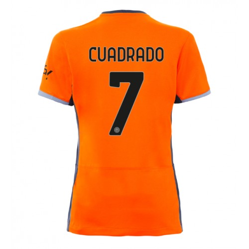 Dres Inter Milan Juan Cuadrado #7 Rezervni za Žensko 2023-24 Kratak Rukav